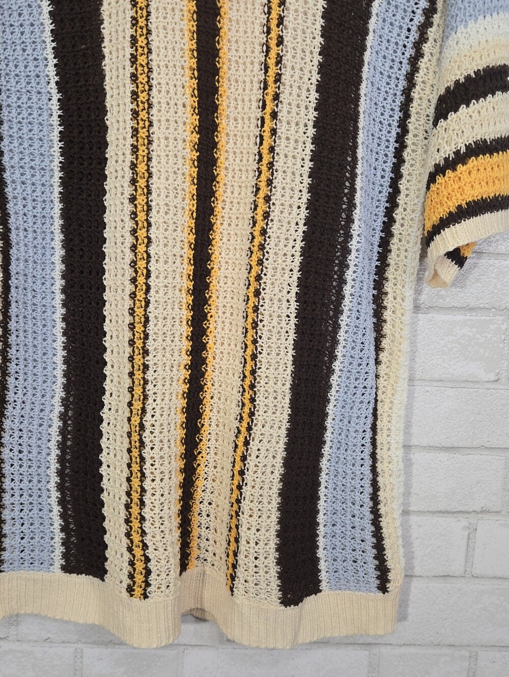 Short sleeve colorful sweater - Picture 2 of 11